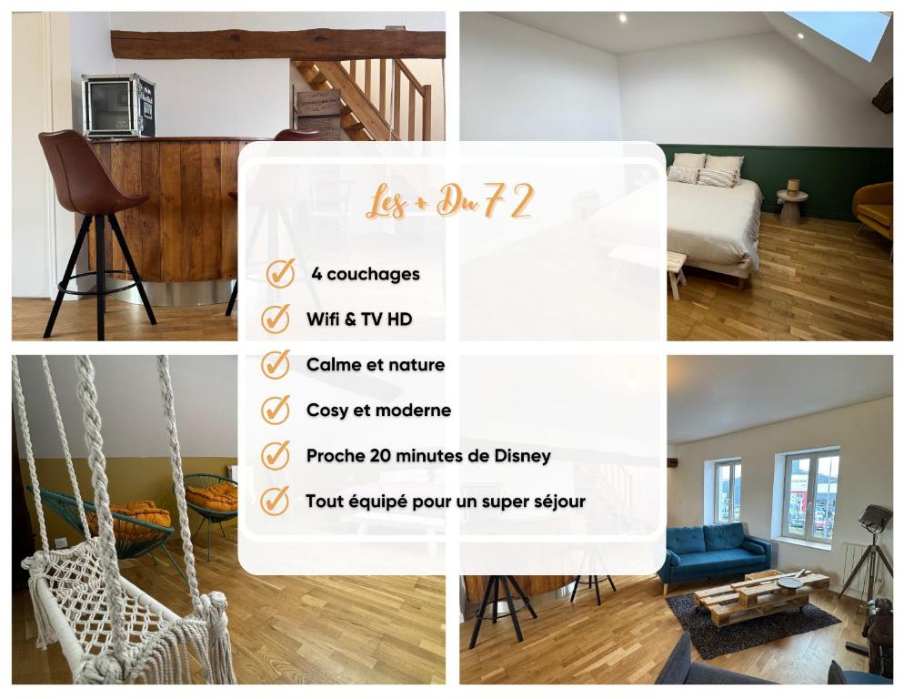 Billede fra billedgalleriet på Le 72 - Bohemian Chic - 20 min from Disneyland Paris i Meaux