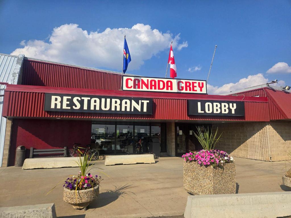 El edificio en el que está el hotel