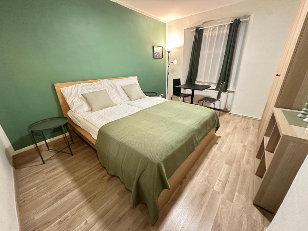 Postel nebo postele na pokoji v ubytování RP-Apartments
