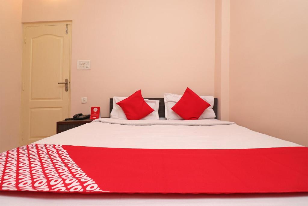 Ένα ή περισσότερα κρεβάτια σε δωμάτιο στο Hotel O Steel City