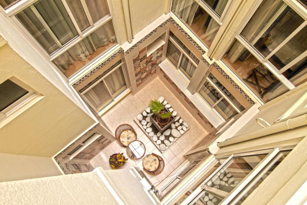 Balkón nebo terasa v ubytování Hotel Santa Maria