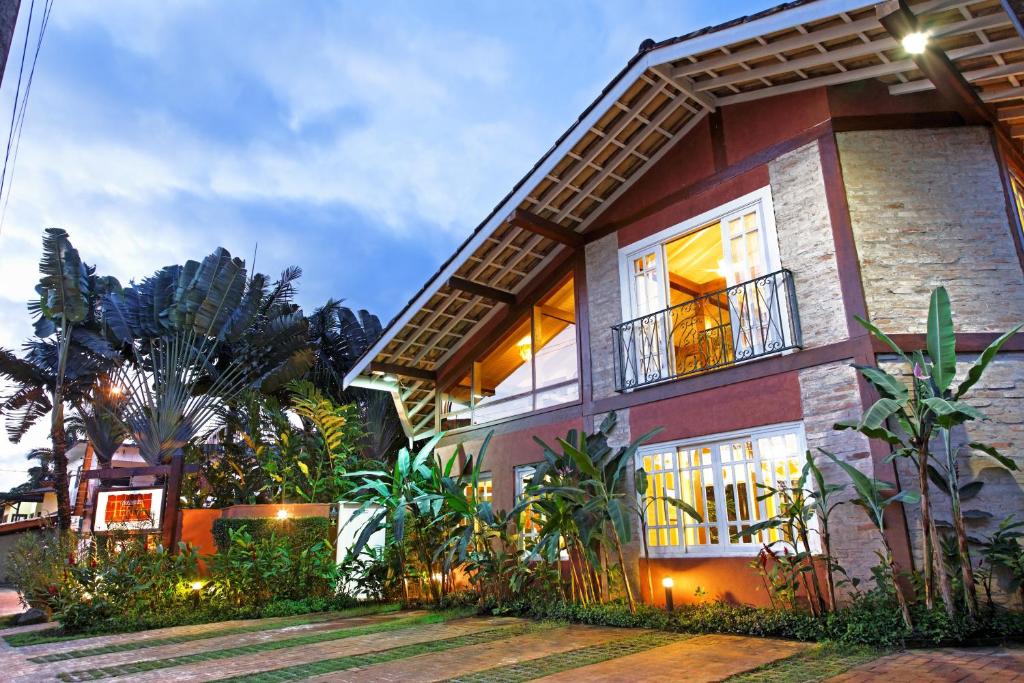 O edifício em que a pousada se localiza