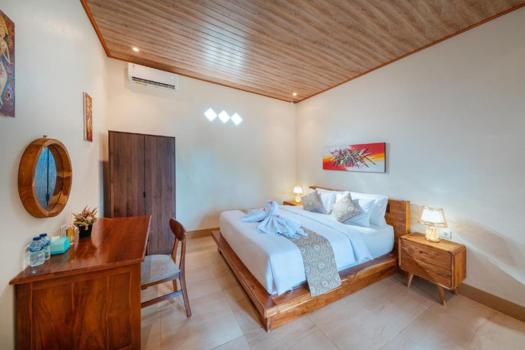 Puspa Guest House Lembongan - Chambre Double Avec Vue Sur Jardin