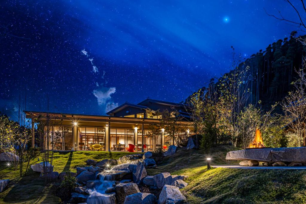 Příroda nedaleko ryokanu