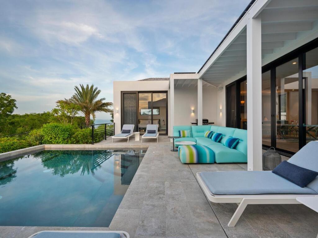 Villa Luna, Contemporary 4BR Caribbean Retreat with Private Pool and ...