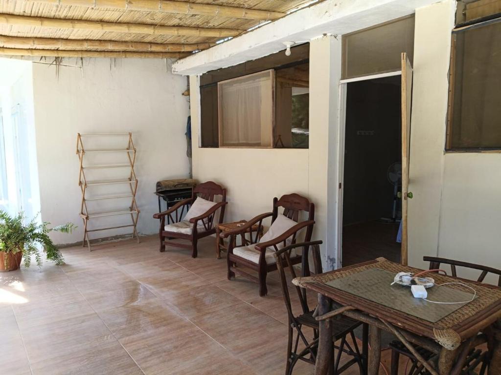 Χώρος καθιστικού στο Villa Naylamp loft 10 beach pocitas