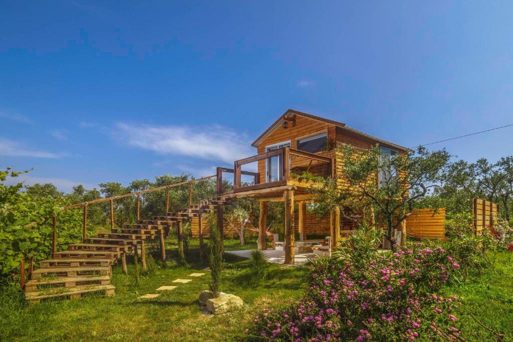 Zahrada ubytování Terra Vine Collection - Green Leaf