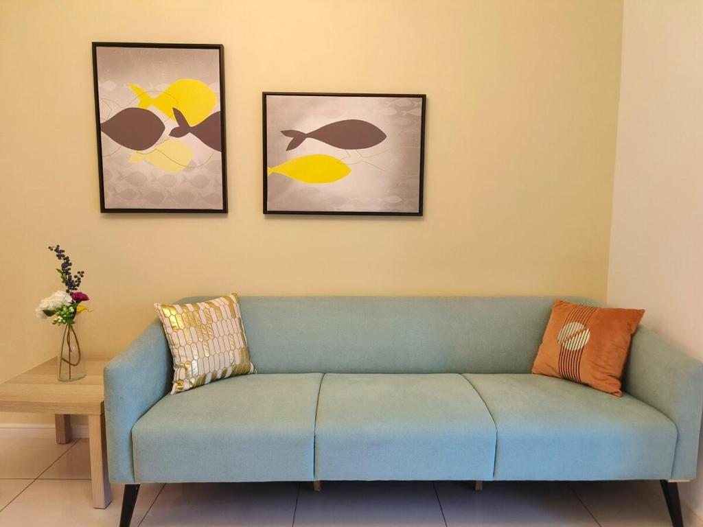 Posezení v ubytování Legoland Medini Iskandar2BR 4Pax