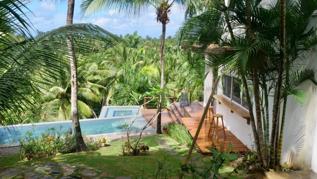 Κήπος έξω από το Villa Mata De Mango