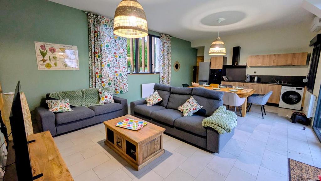 Posezení v ubytování La Grange