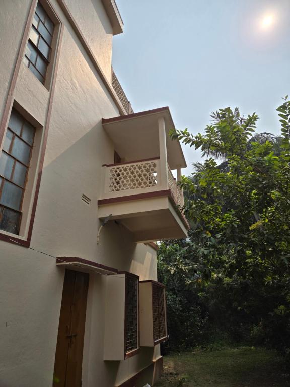 Bygningen som den private indkvartering ligger i