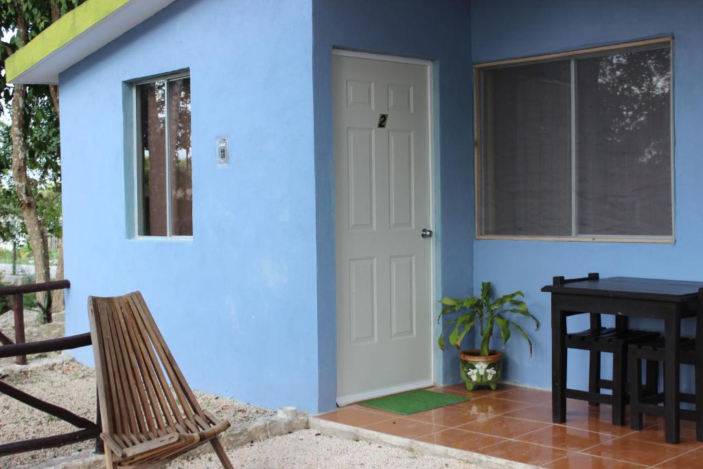 Patio nebo venkovní prostory v ubytování Otoch Béek Calakmul