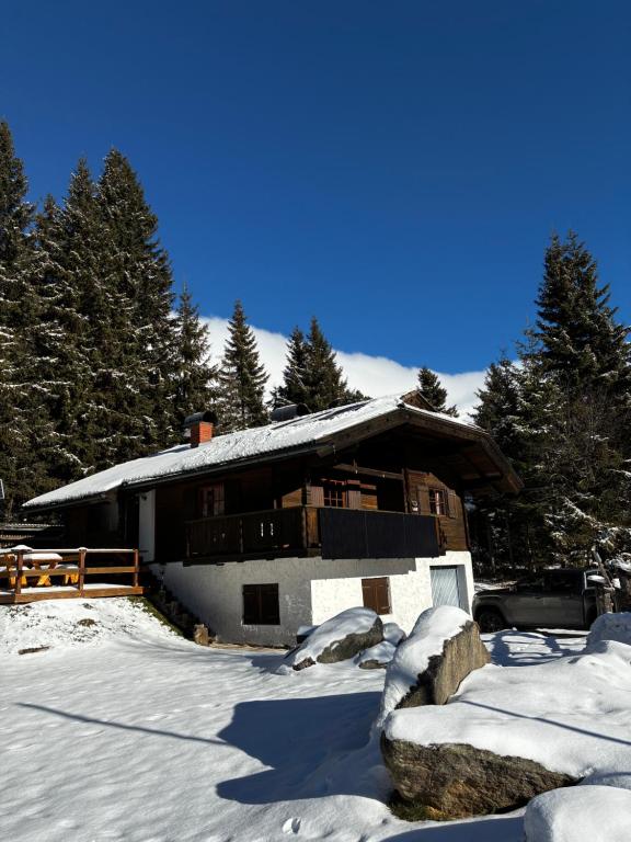 Το Hüttenzauber Oberbergeralm τον χειμώνα