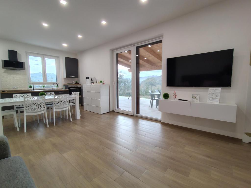 TV/trung tâm giải trí tại La Casetta di Frank - Country House