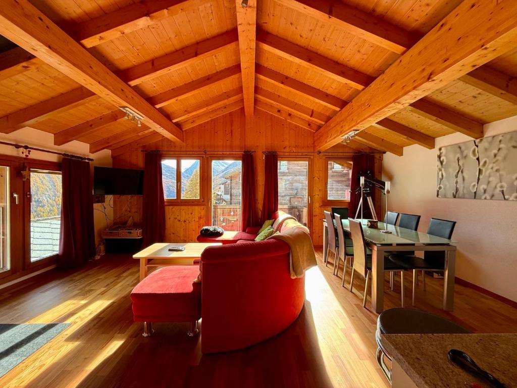 Χώρος καθιστικού στο Bergdorf 7