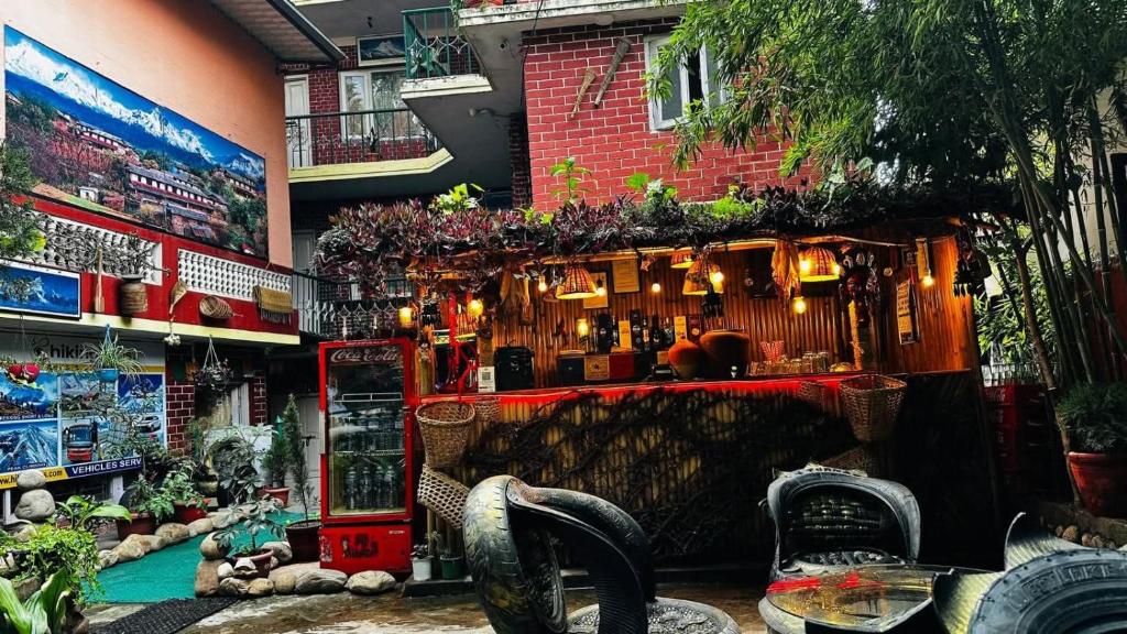 Vườn quanh Nirvana Green Peace Home