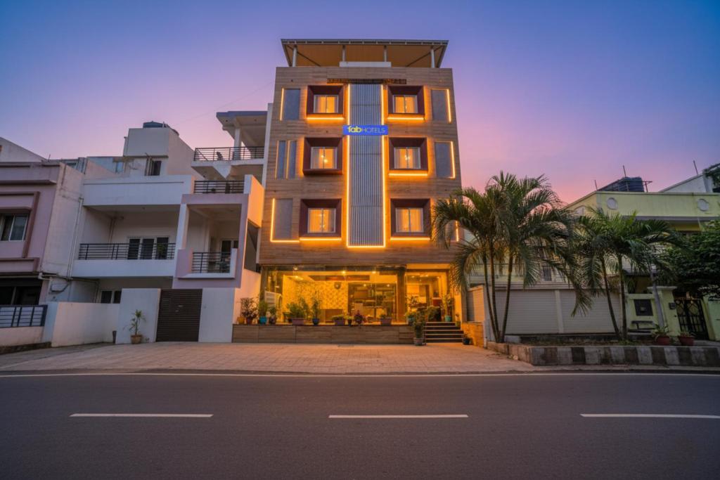 El edificio en el que está la casa de huéspedes
