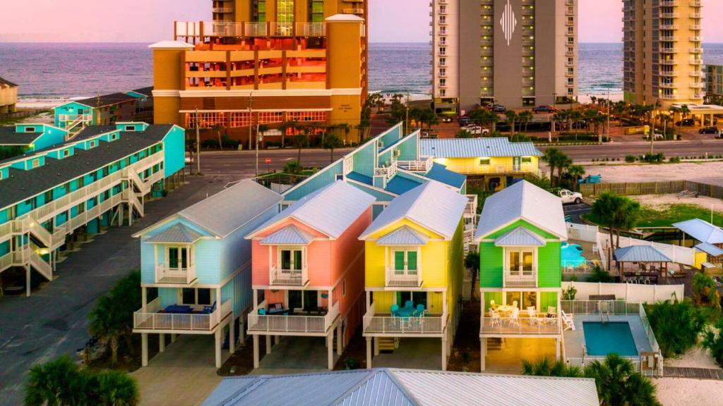 Budova, kde se prázdninový dům nachází