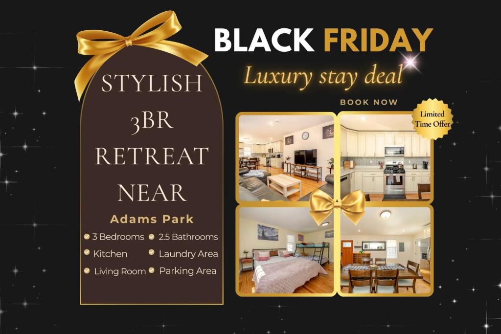 Fotografie z fotogalerie ubytování 37 - 3BR Quincy - Cozy Townhouse near Adams Park v destinaci Quincy