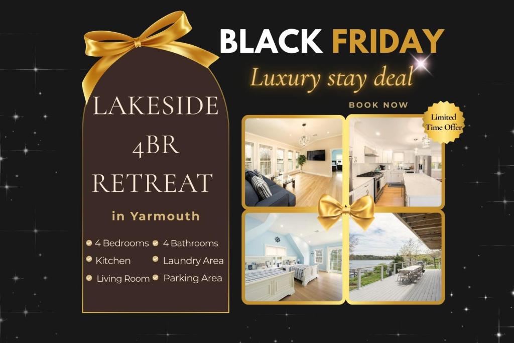 Fotografie z fotogalerie ubytování 40 - 4BR Lakeview - Lakeside retreat near GJK View v destinaci Yarmouth