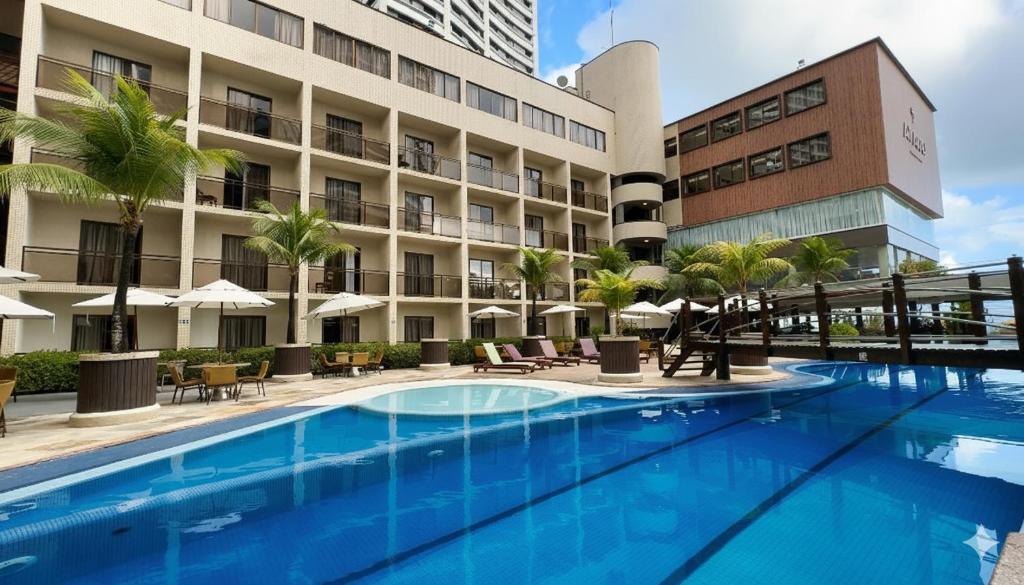 Πισίνα στο ή κοντά στο Afago Mareiro Hotel