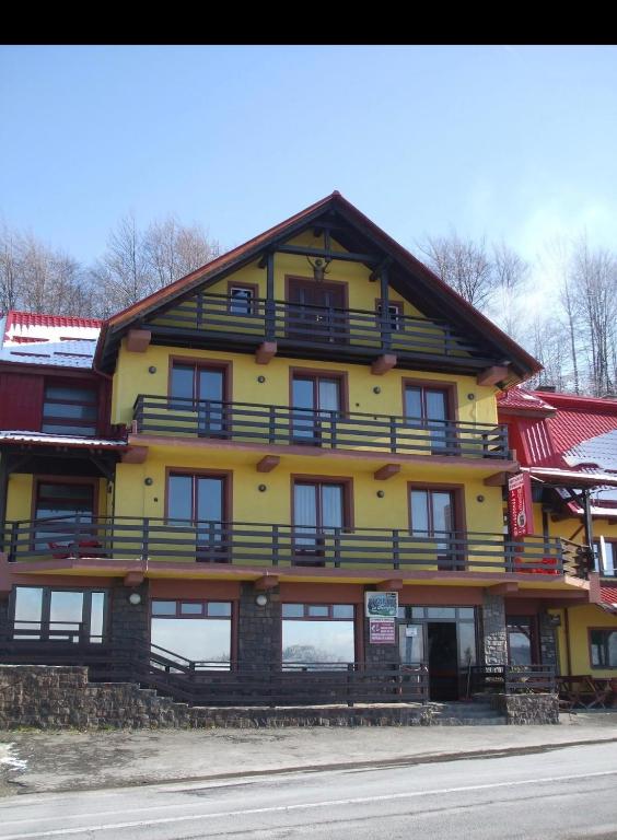 Budova, kde se penzion nachází