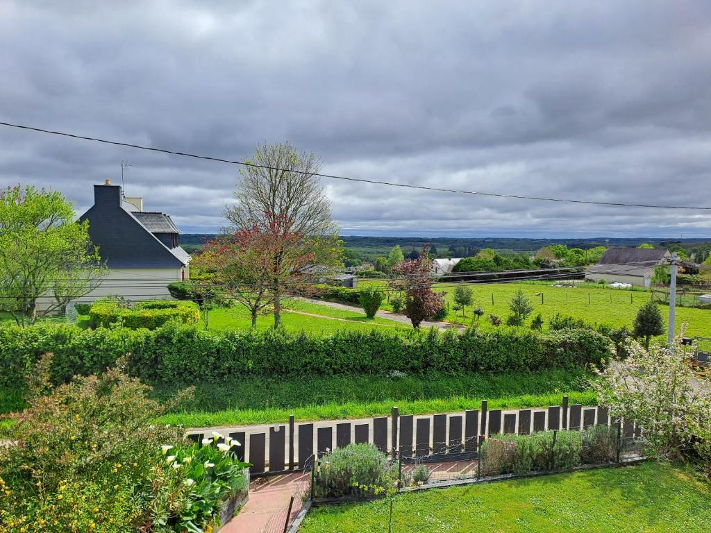 Κήπος έξω από το Logement Rieux À 6 Km De Redon