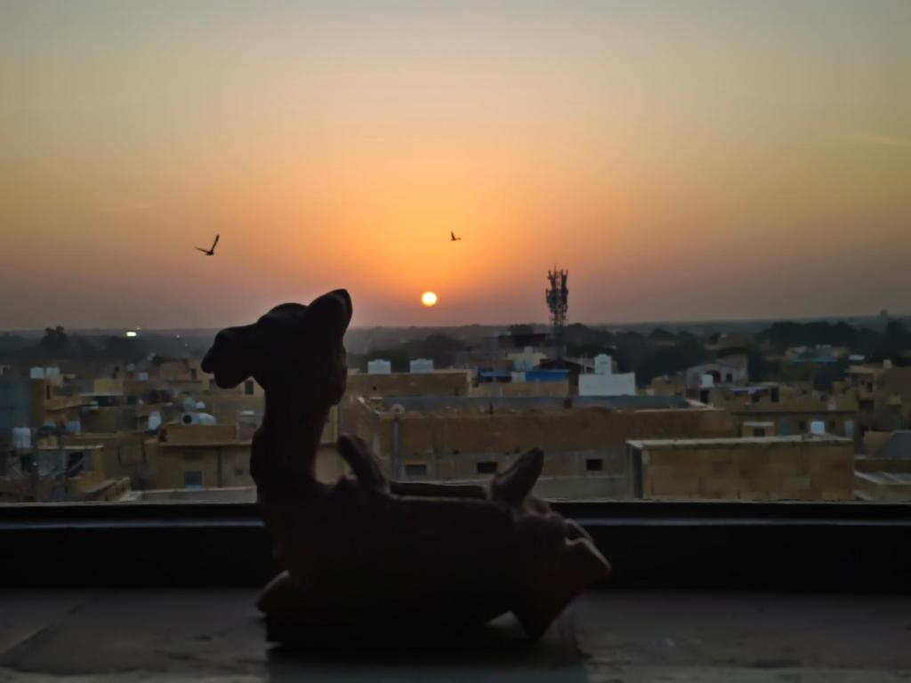 Η ανατολή ή δύση του ηλίου όπως φαίνεται από αυτό το hostel ή από εκεί κοντά