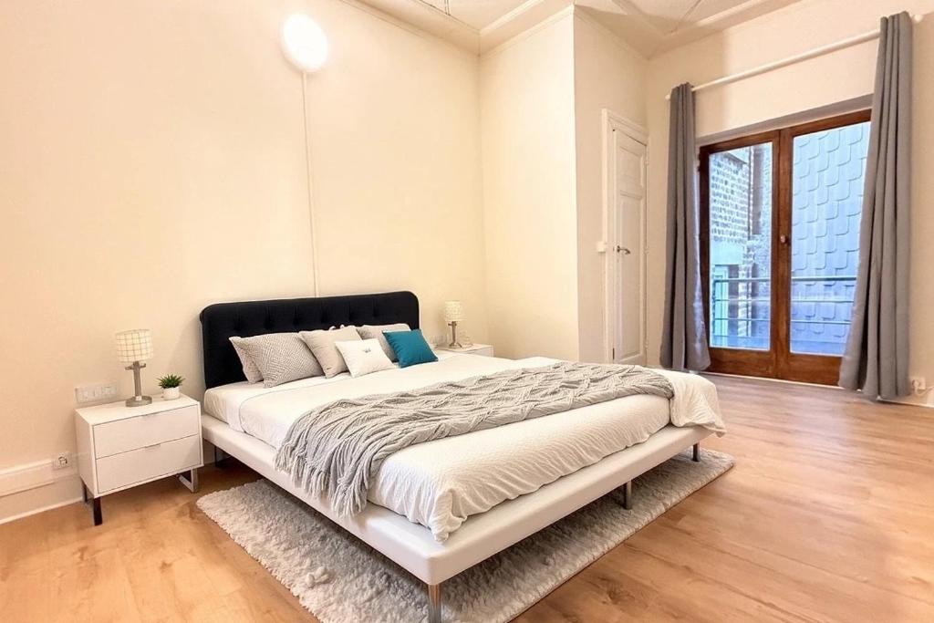 Ένα ή περισσότερα κρεβάτια σε δωμάτιο στο Orléan 41 B centre-gare-aéroport