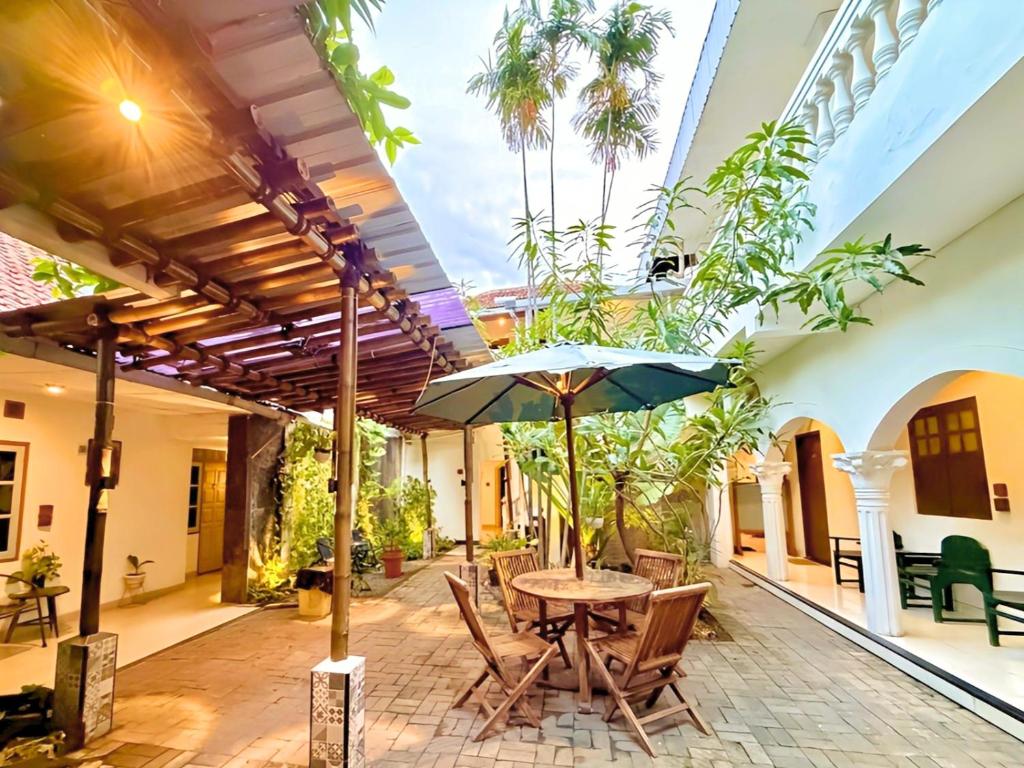 Αίθριο ή υπαίθριος χώρος στο The Raden Patah Heritage Kota Lama Semarang