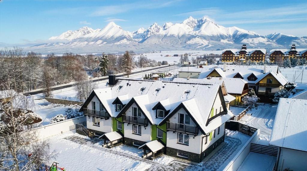 ALAVIA Residence v zimě