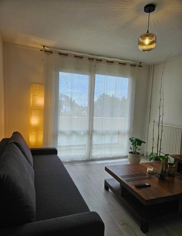 Posezení v ubytování Apartement T2