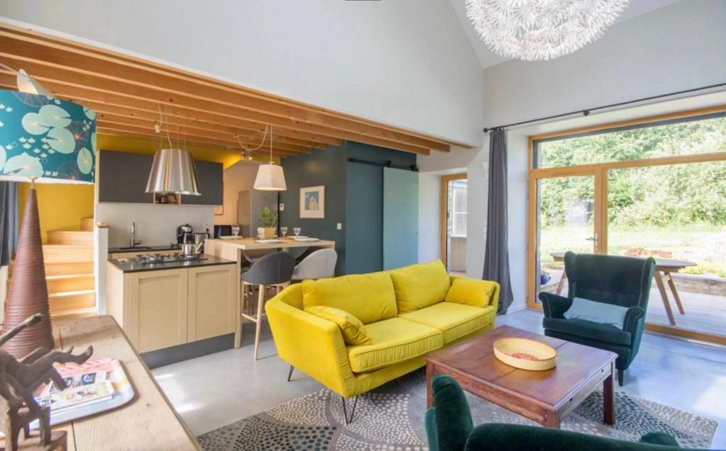 Nhà bếp/bếp nhỏ tại Un toit sous les étoiles