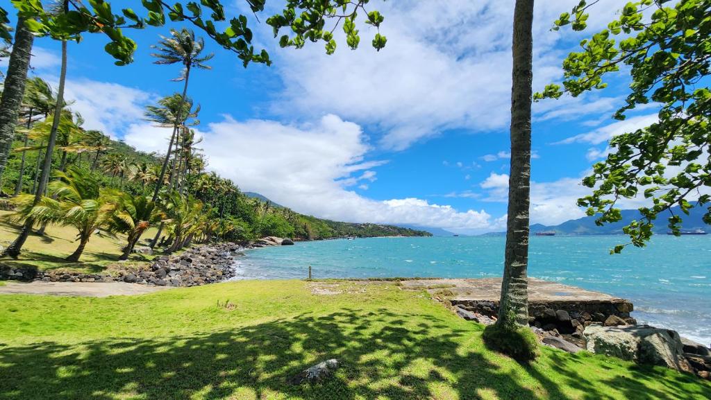 Naturlandskabet i nærheden af lodgen