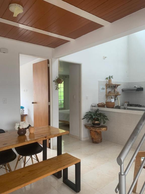 Kuchyň nebo kuchyňský kout v ubytování Paulas place