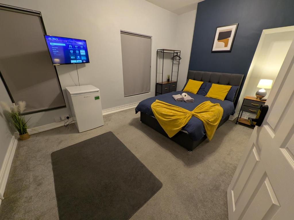 Ένα ή περισσότερα κρεβάτια σε δωμάτιο στο Stay Sleep Rest - Lonsdale