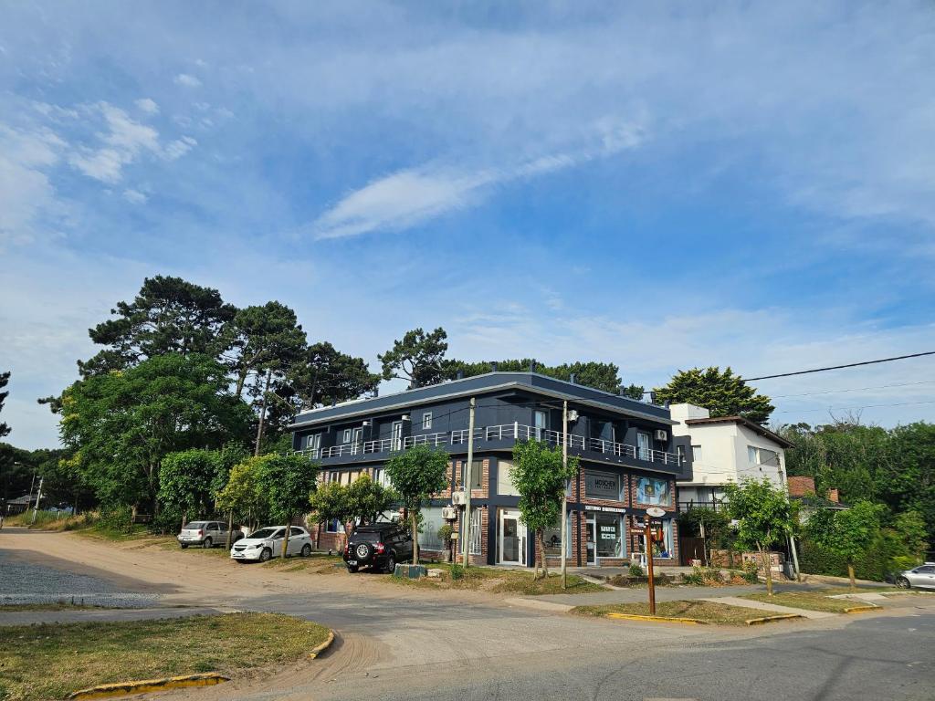 Bygningen som lejlighedshotellet ligger i