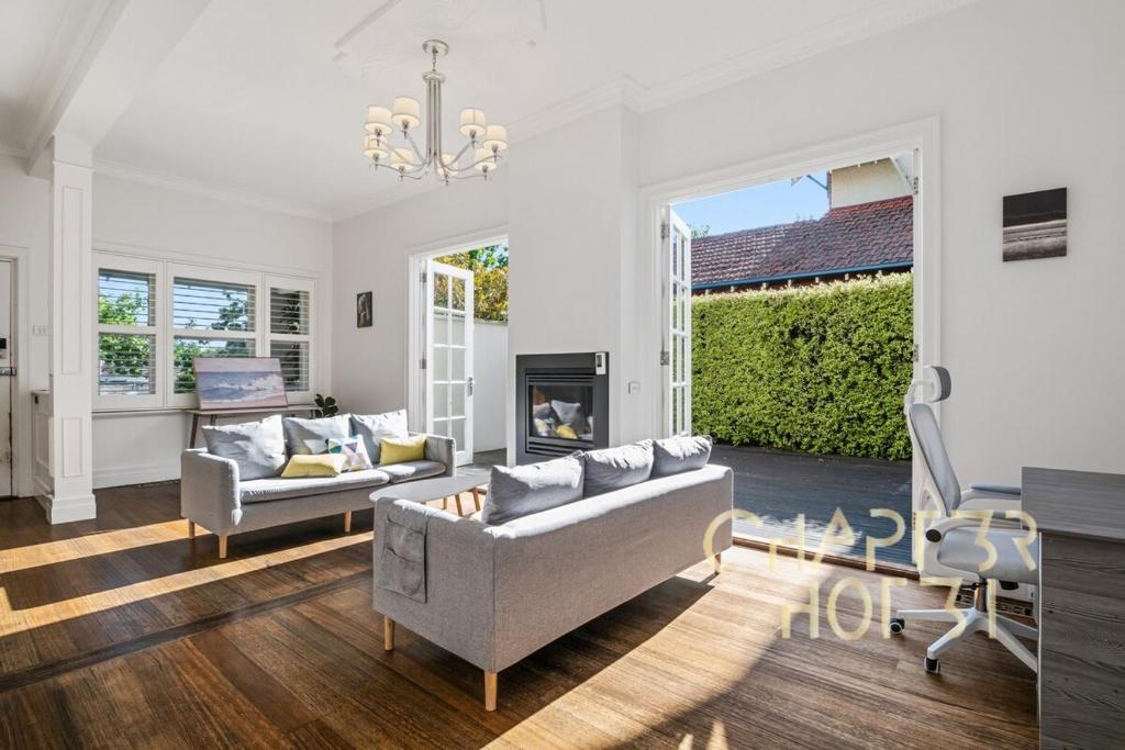 Χώρος καθιστικού στο Chapter 3 House in Malvern