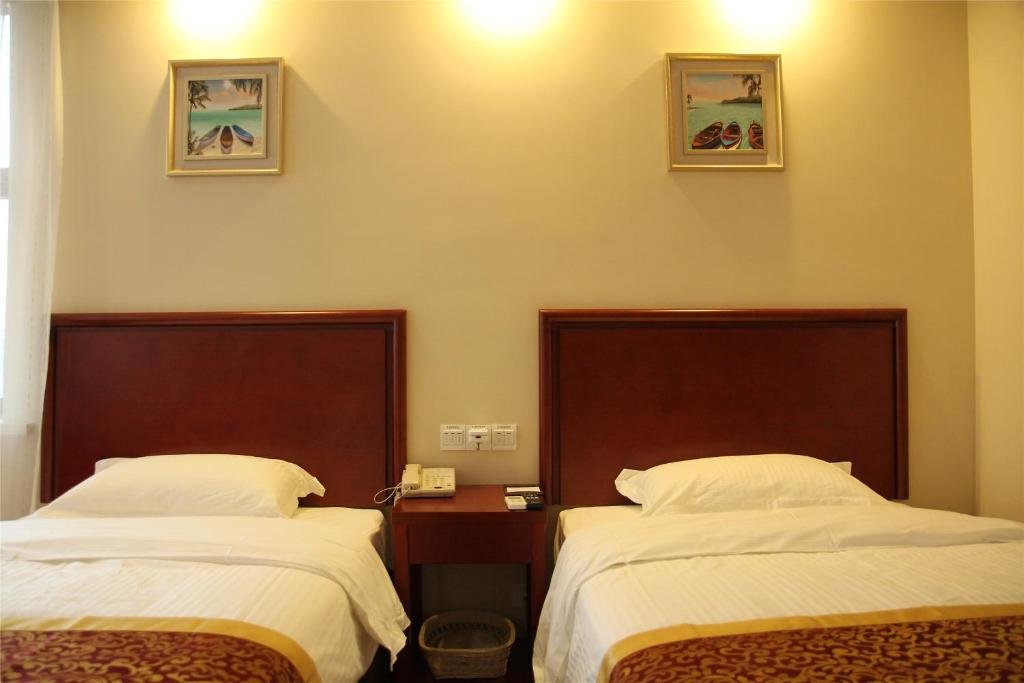 GreenTree Inn JiangSu Suzhou Wuzhong District Dongwu North Road Business Hotel - Standaard Twin Room