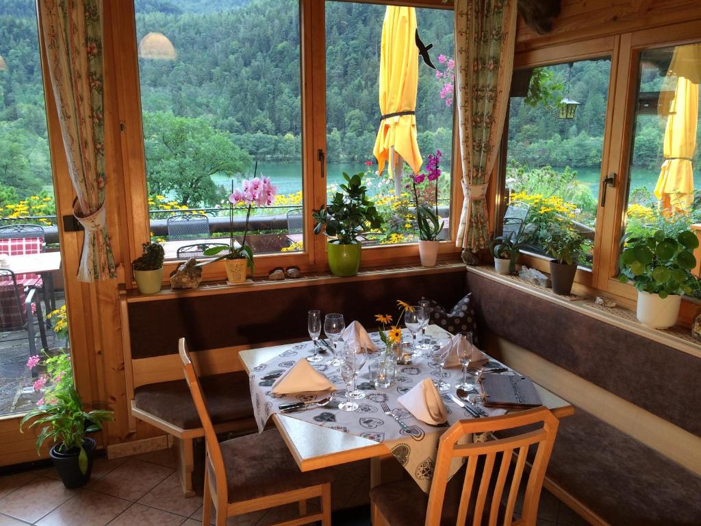Zahrada ubytování Hotel Pension Hubertus