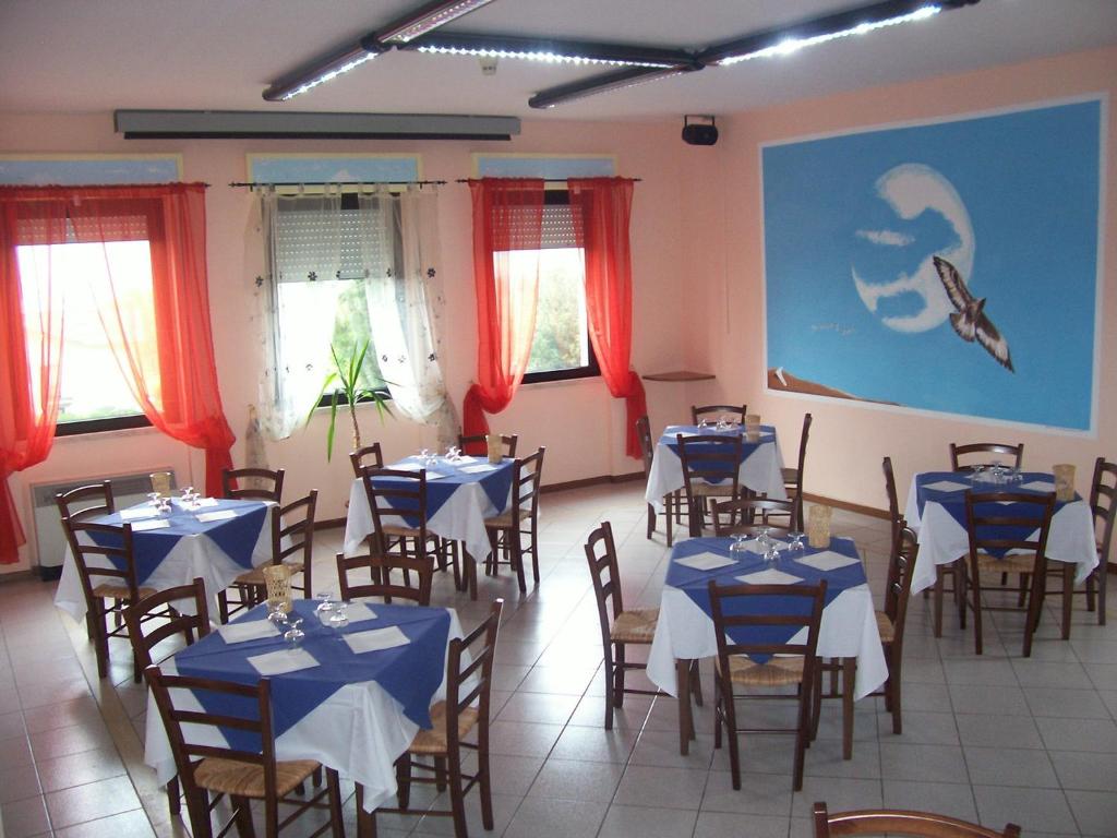 Restaurace v ubytování Ostello Del Volo