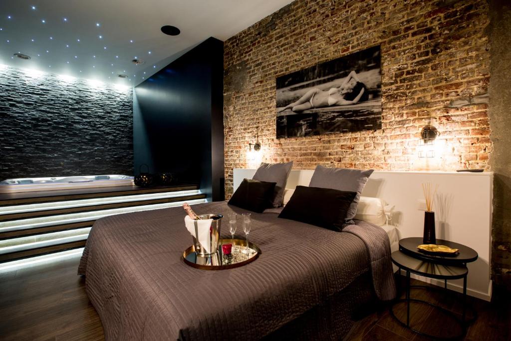 plakband repetitie Ook Apartment chambre avec jacuzzi sauna privatif, Brussels, Belgium -  Booking.com