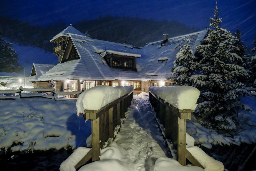 Stará Zvonica durante el invierno