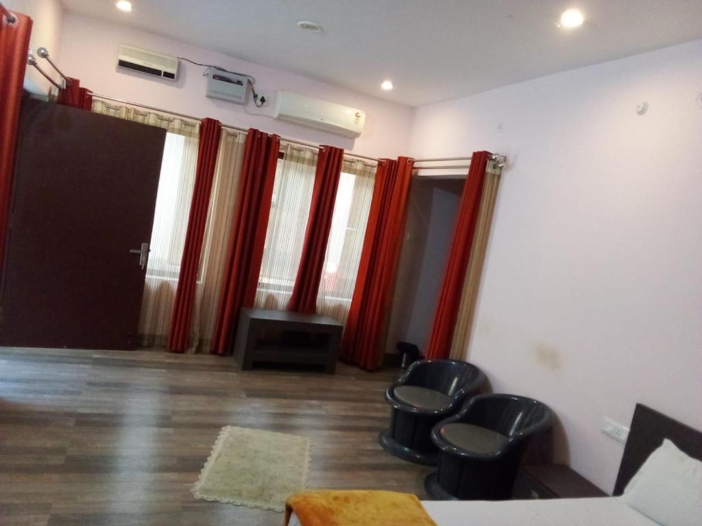 Χώρος καθιστικού στο Spring meadows