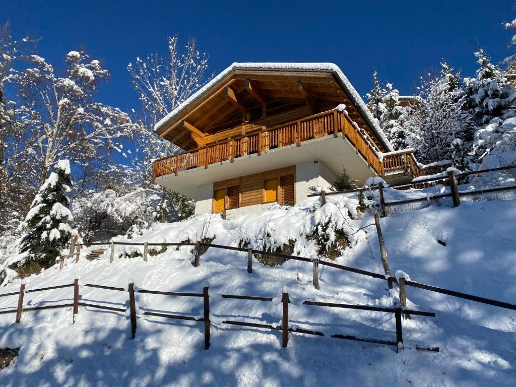 Chalet Les Brantes, refuge atypique a Veysonnaz