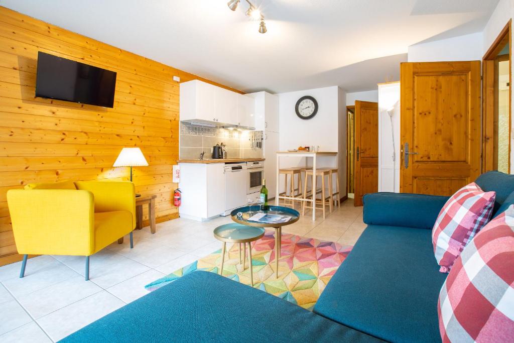 Kuchyň nebo kuchyňský kout v ubytování Slalom Apartment - Very Town Centre - Snow and Trek - Morzine