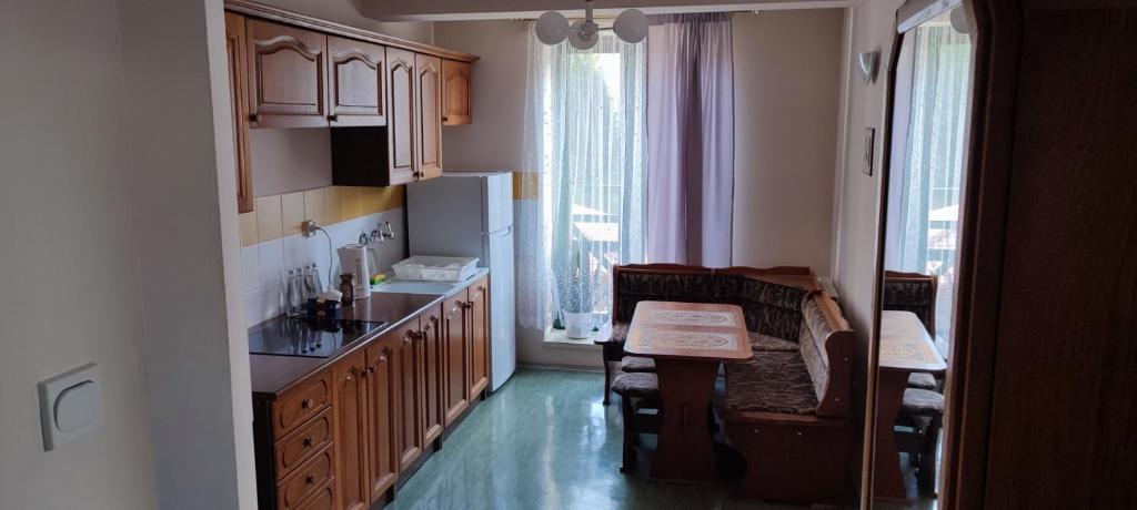 Η κουζίνα ή μικρή κουζίνα στο Osiedle Studenckie w Słubicach