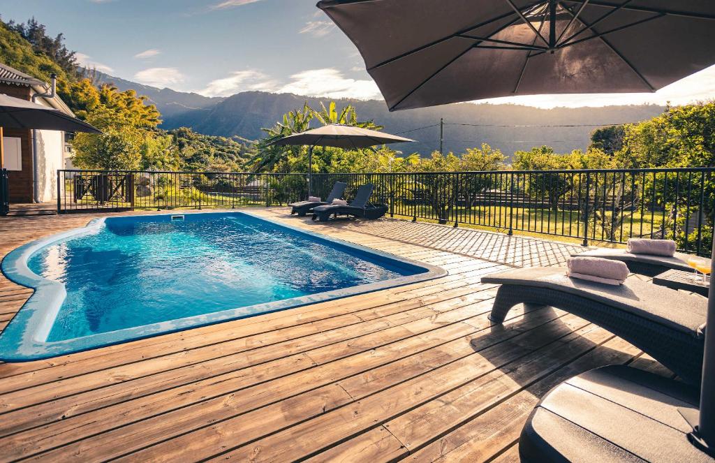 Γενική θέα στο βουνό ή θέα στο βουνό από  αυτή η παραθεριστική κατοικία