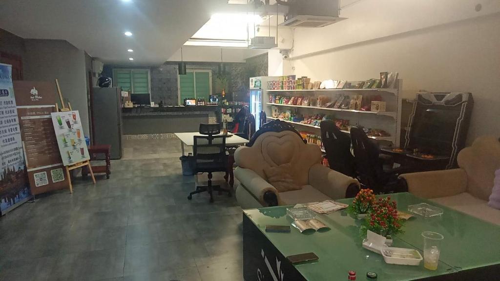 Χώρος καθιστικού στο 君悦酒店