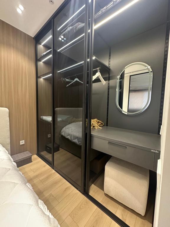 Una cama o camas en una habitación de nest one tashkent